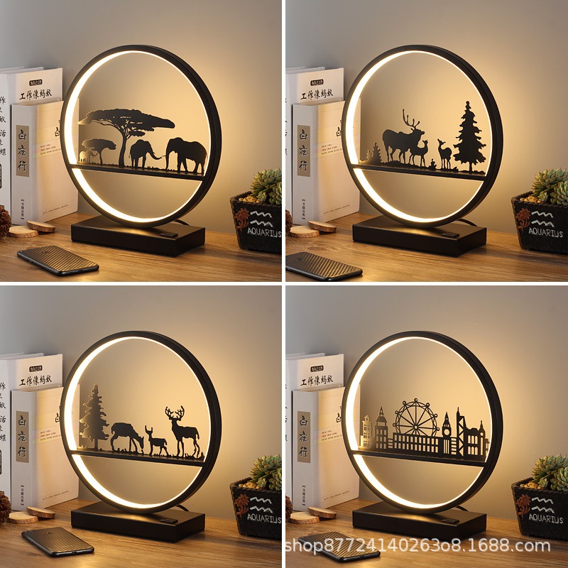 Modern table lamp for bed