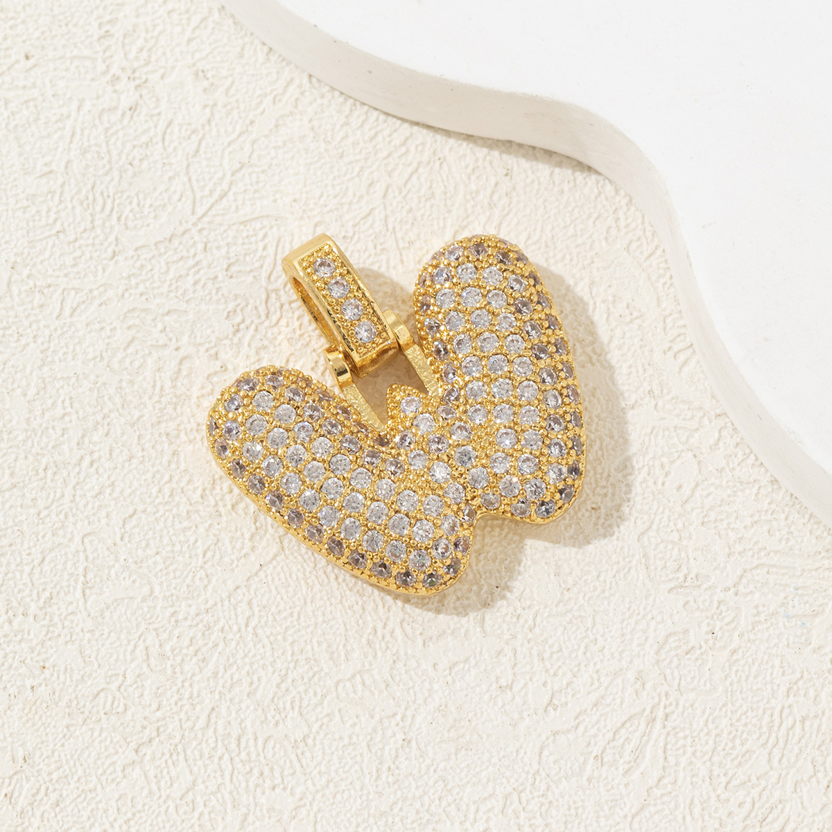 1 Piece Copper Letter Polished Pendant display picture 26