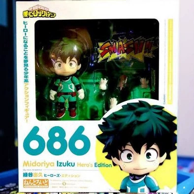 Q-версия куклы из My Hero Academia: Midoriya Izuku, Boog 705Bakugo Katsuki, кукла с меняющим лицо