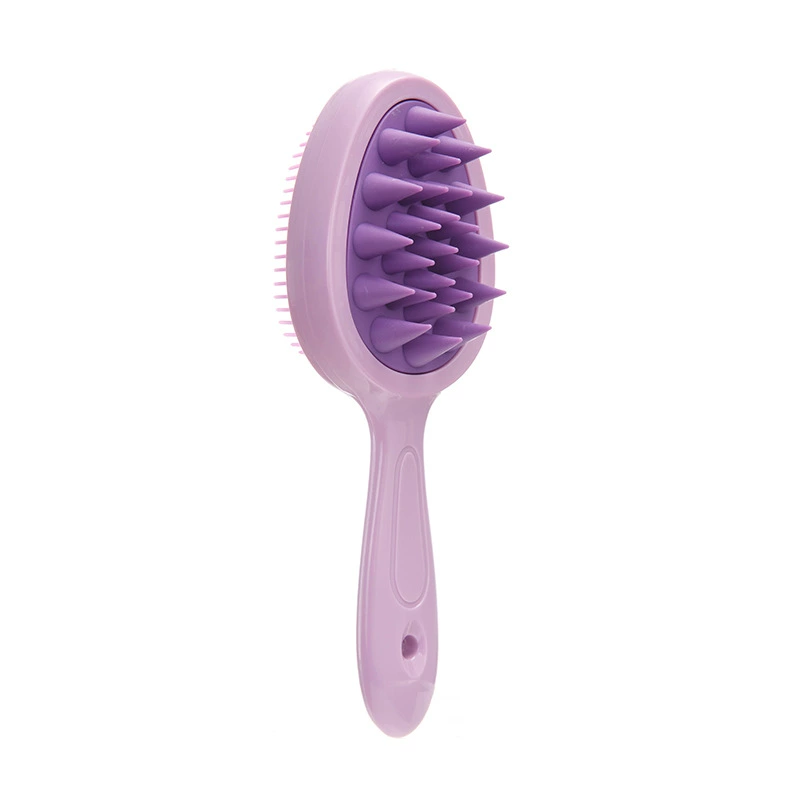 Scalp Massage Brush Avocado Shape, Detangling Hair Comb for Wet & Dry Hair, Portable