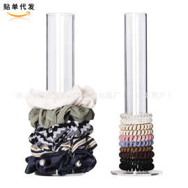 透明亚克力头绳展示架发圈收纳架头饰陈列架手镯手链皮筋展示架