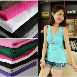 新款夏季内搭工字女打底吊带背心夏修身百搭螺纹糖果色背心