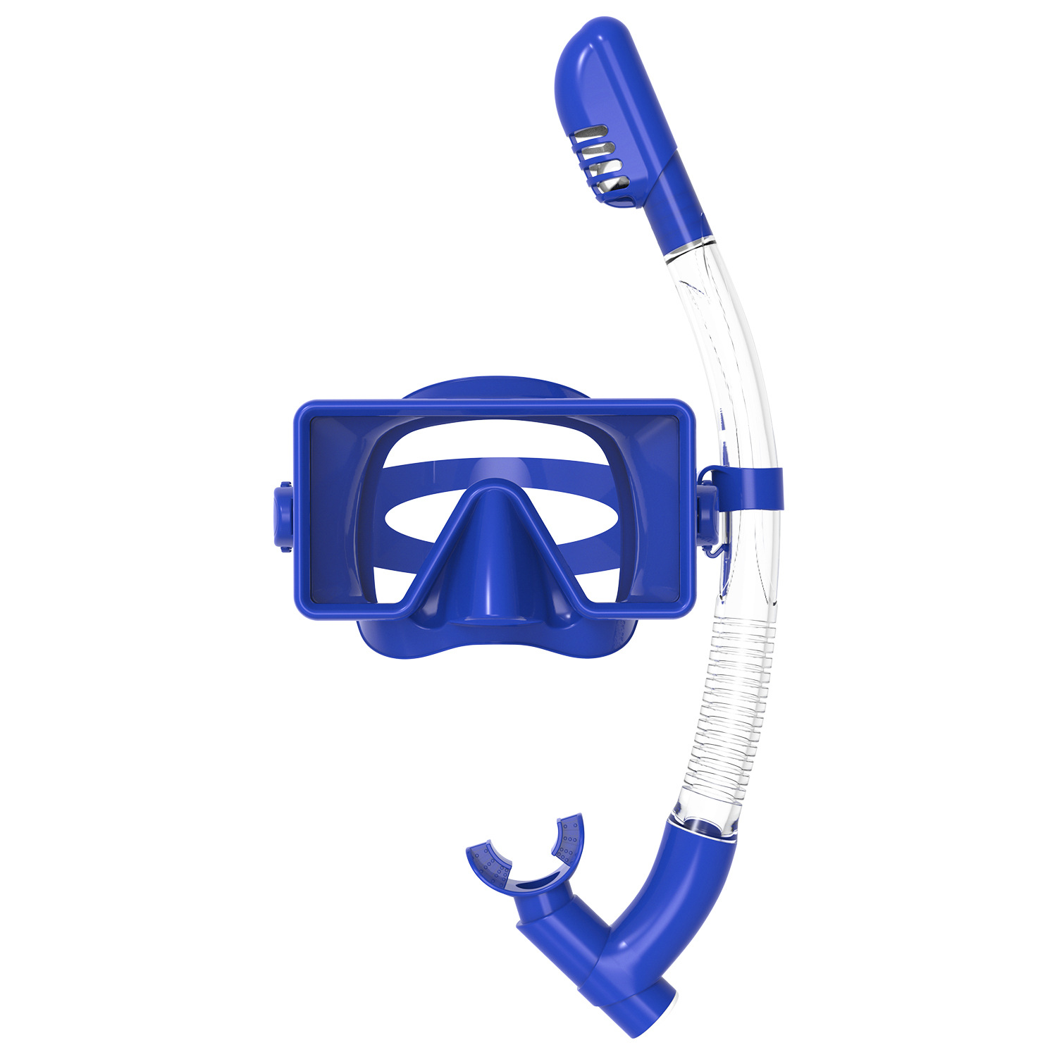 Anti-fog Diving Snorkeling two treasures full dry breathing tube myopia swimming nose protection glasses diving mask scuba equipment