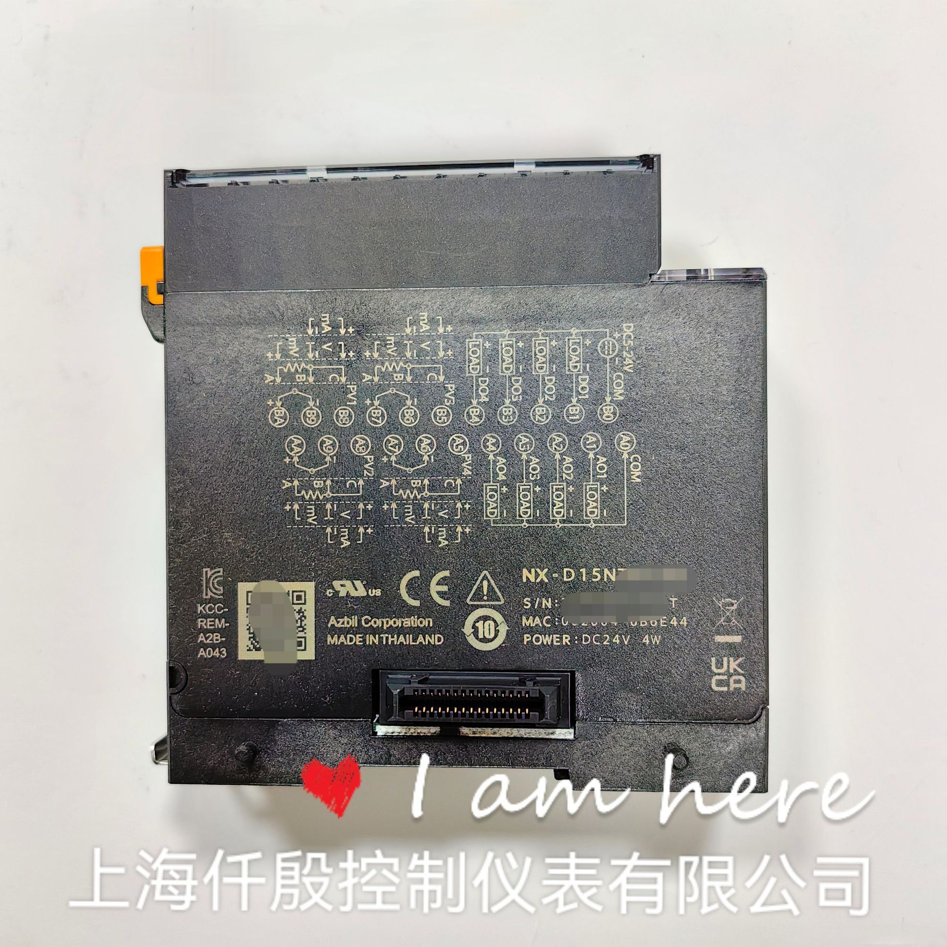 温控模块NX-D15NT4T10   Azbil阿自倍尔4通道调节器