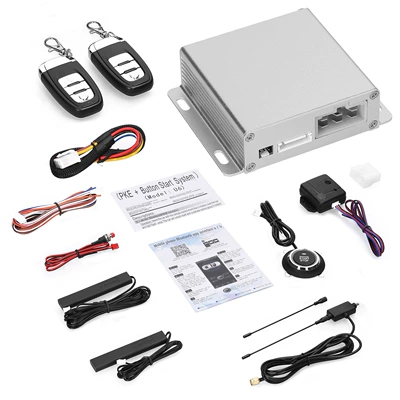 One-Button Start, Mobile App System, Car anti-theft device
