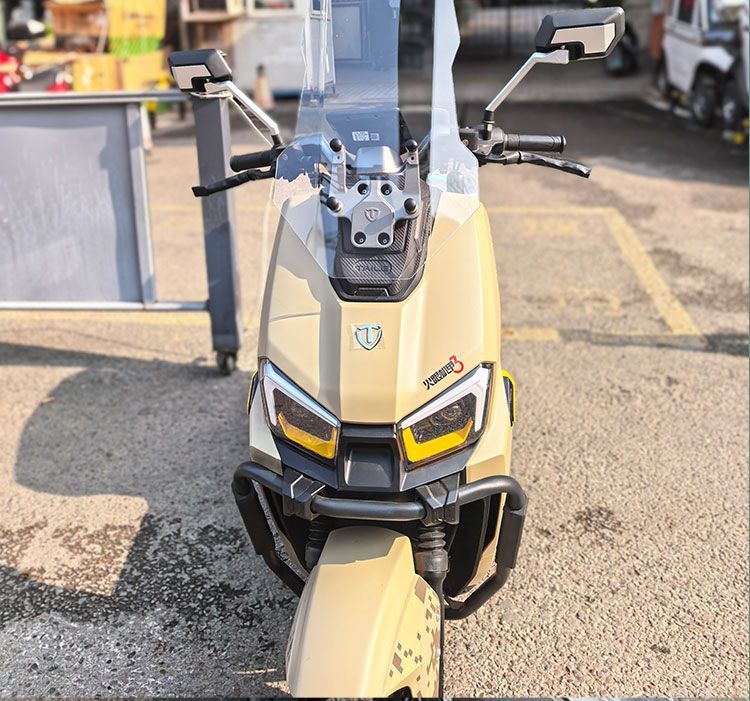 Suitable for the Modification of the Tailing Fengshen Fire Eye Mecha 3 with an Elevated Front Windshield and Tailing King Windshield Front Chest Guard