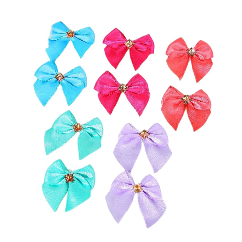 Cintas de arco para niños pinzas de cabello anillos de cabello juguetes de peluche muñecas accesorios canasta de flores zapatos gorros decoración al por mayor