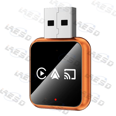 Box, Screen Mirroring, Smart – Simsiz CarPlay və Android Auto - q1ab-orange-white-label-metal-glass-4-in-1-wireless-carplay-android-auto-adapter-apple-android-screen-mirroring-overseas-version-only