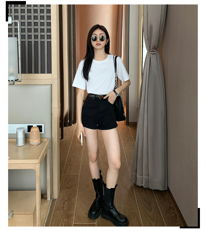 1 Piece Quantity Office Occasion Elegant Heart Shape Solid Color Alloy Leather Women's Leather Belts