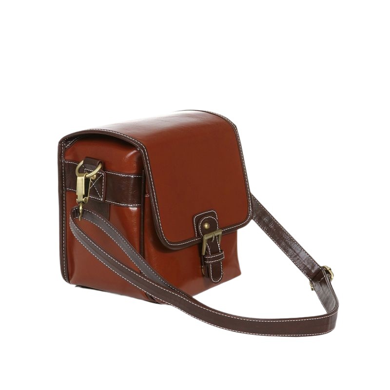 SLR 카메라 가방 2024 새로운 고급 한국 스타일 패션 다재다능한 크로스 바디 백 싱글 숄더 인기 카메라 가방