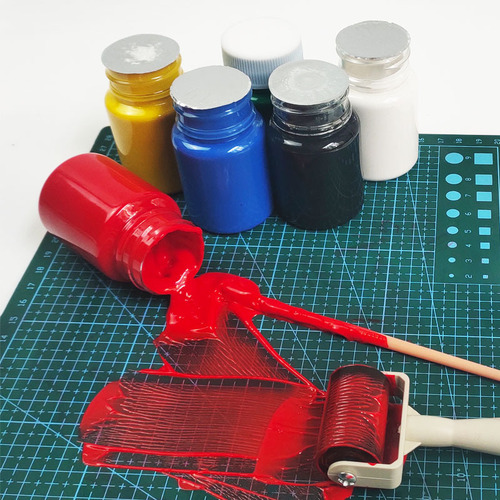 Specialized 60ml Washable Artistic Printing Ink for Woodblock Prints and Woodcut Artwork