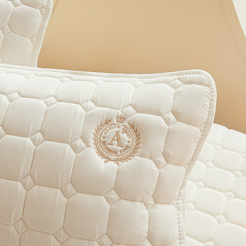 2024 nuevo producto Sombrilla de cama Clase A Sombrilla de cama de algodón crudo-A Sombrilla de cama acolchada de soja Cojín protector Funda antipolvo