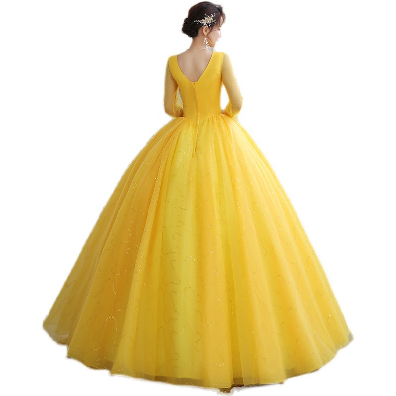 Falda tutú de tul colorida, nuevo estilo de verano 2026, vestido elegante para actuación individual, vestido de noche adelgazante para anfitriona de escenario