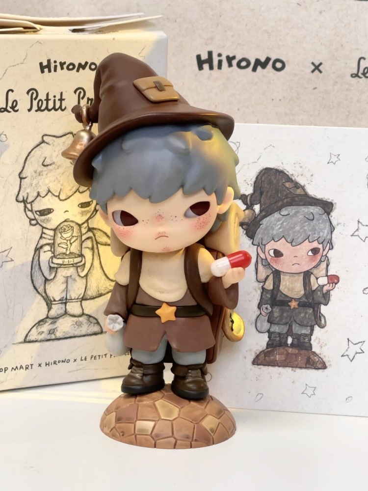 POPMART Hirono Ono Little Prince Serie de marca compartida Caja ciega de mano Decoración de juguetes de moda