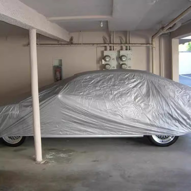 Car clothing car sunshade rainproof dustproof sunscreen four seasons universal PEVA single-layer car clothing car cover