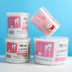 Double-ended disposable cotton swabs for ear removal, cotton swabs, makeup removal, makeup hygiene, ear removal cotton swabs, cotton wood swabs