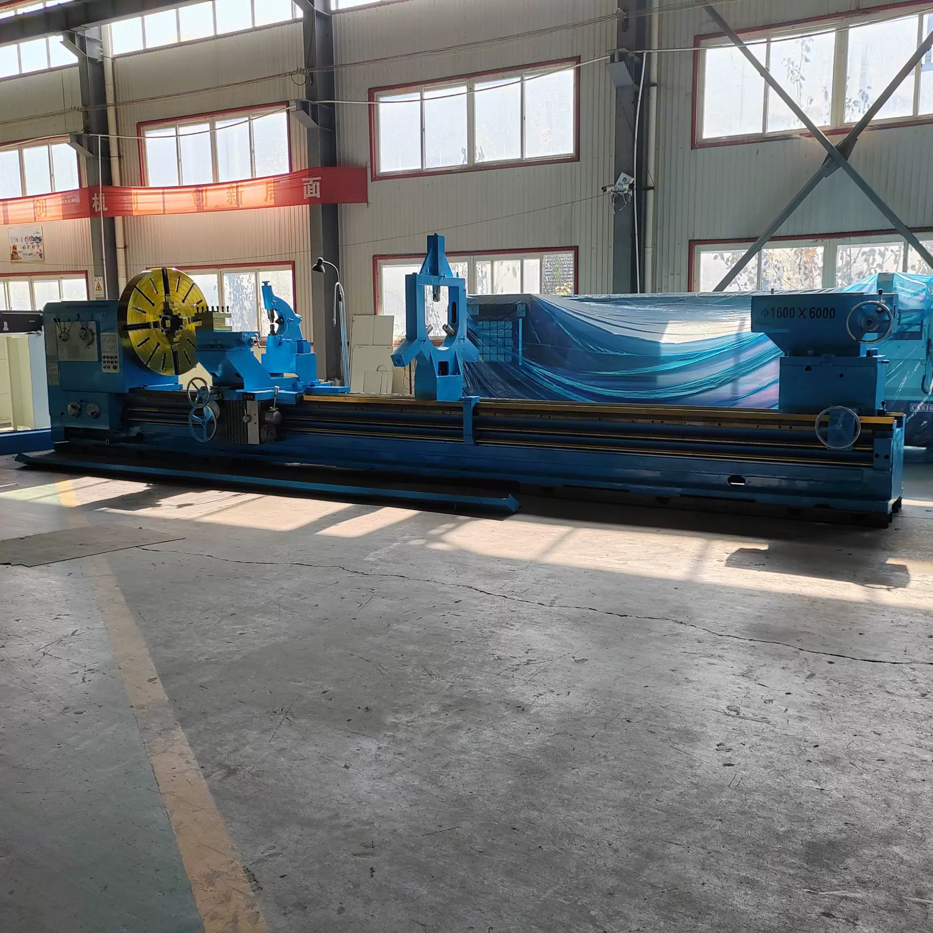 马鞍车床CW61160X6000大型卧式重型车床加宽导轨61160落地式车床