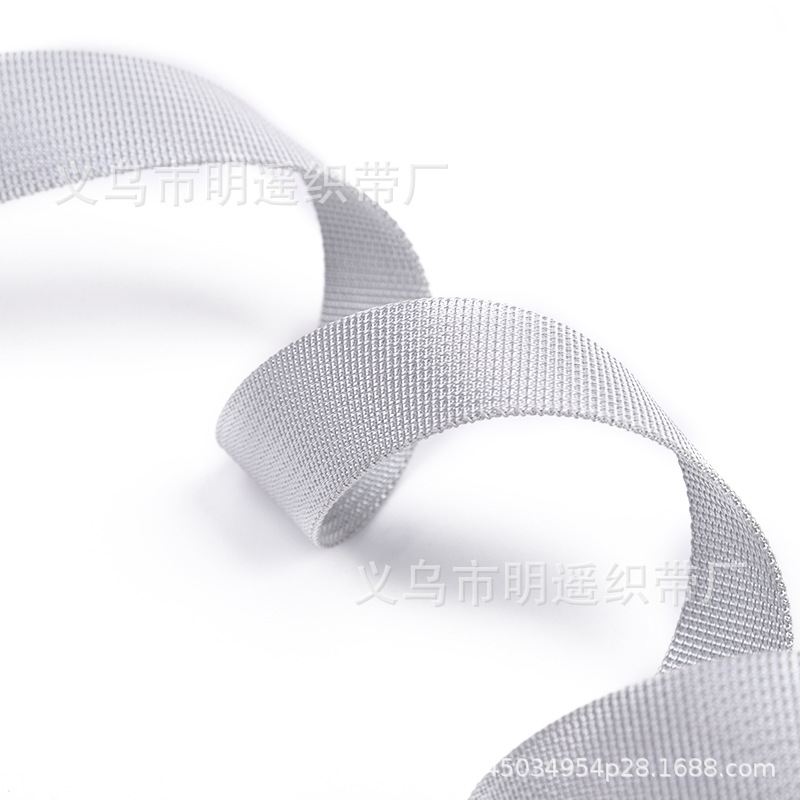 Mayorista 3.8CM ancho cinturón de cintura gris claro imitación de nylon cinturón de cintura de nylon blanco gris vestido médico cinturón de cintura