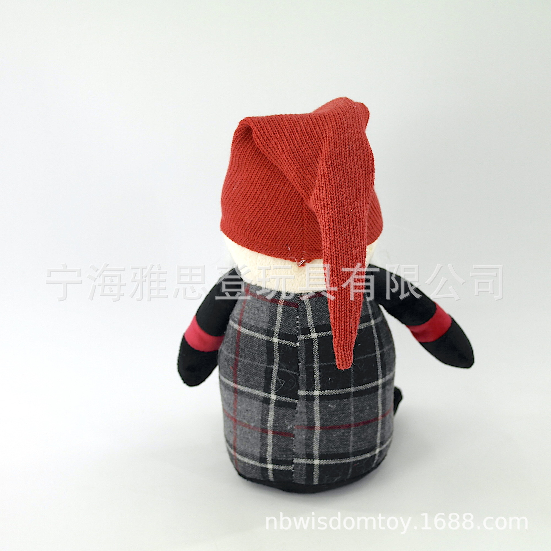 Tela de Navidad puerta de peluche juguetes de peluche puerta de peluche a prueba de viento mano Santa muñeca puerta de peluche image 4