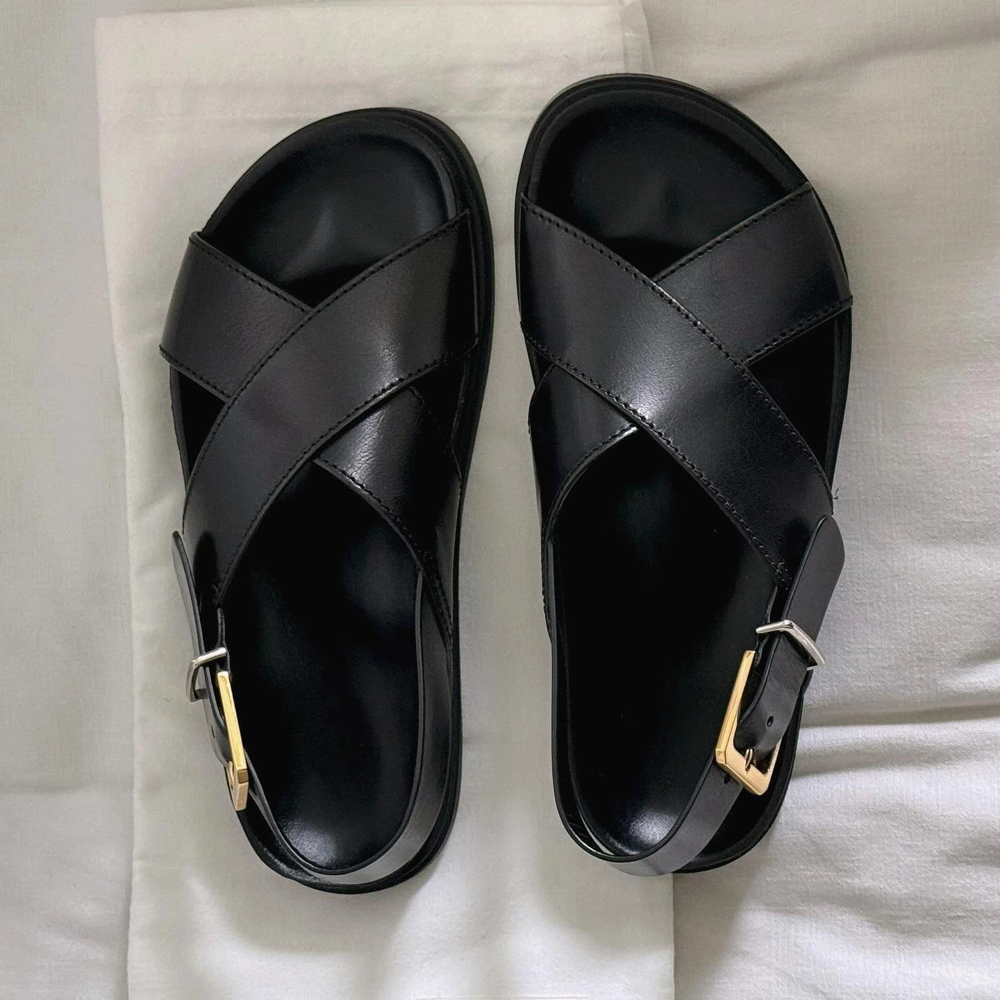 Версия из овчины ~ нишевые римские сандалии из натуральной кожи на толстой подошве для женщин летом, повседневные сандалии на небольшой платформе для верхней одежды