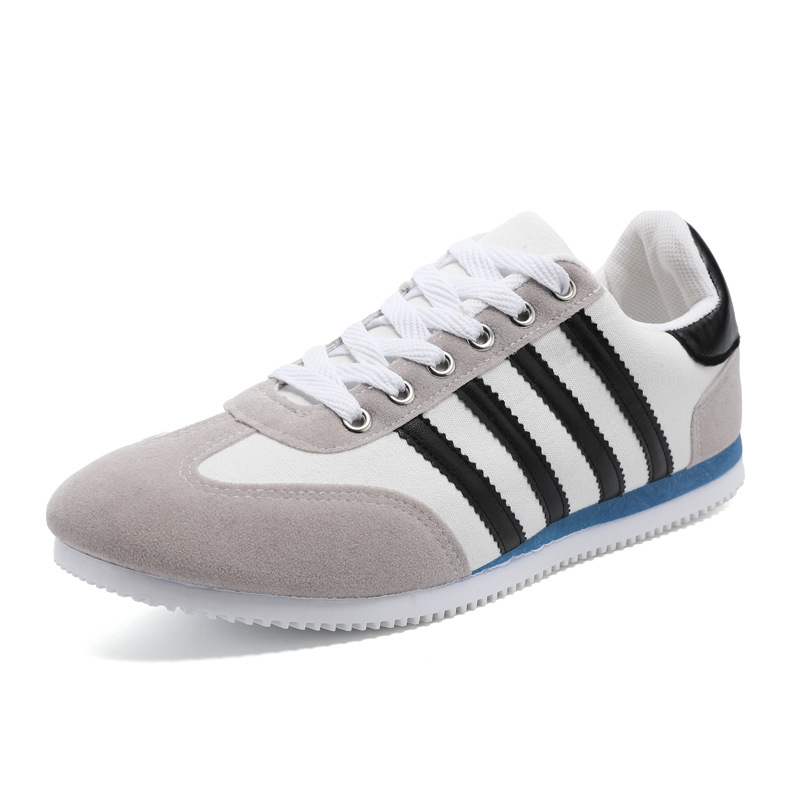 Zapatos de hombre 2024 primavera nuevos zapatos para correr zapatos casuales de encaje delantero zapatos de moda de los hombres coreanos