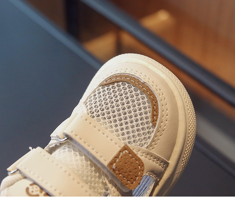 Sandali per bambini a maglia singola nuovo stile estivo 2024, scarpe per bambini ultraleggere, scarpe per ragazze con fondo morbido antiscivolo Baotou per ragazzi, scarpe con telaio_voghion.com