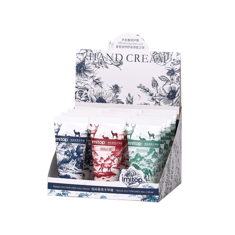 LMLTOP Otoño Invierno Nuevo Dedo Tinting Perfume Hand Cream Series Hand Cream Hidratación Portátil