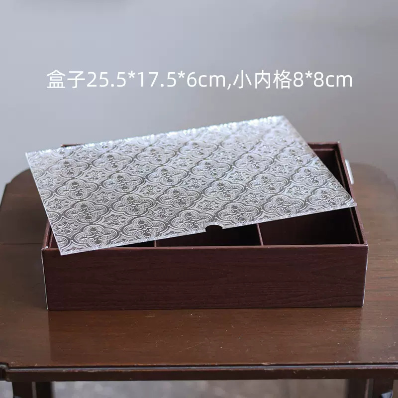 2025月饼礼盒中秋节4/6/8粒广式鲜肉流心蛋黄酥盒子木盒伴手礼盒|undefined