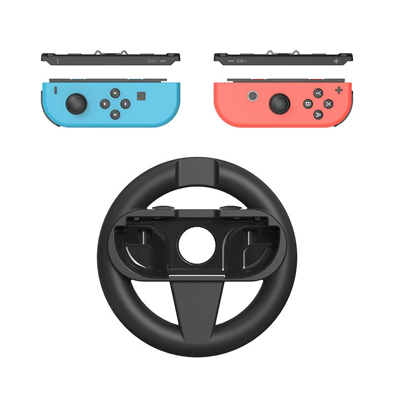 Mario, compatible handle, steering wheel, racing car with accessories, 1 pair