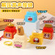 Explosions wooden fish button merit accumulator with sound effect high color value key chain pendant decompression artifact toy wholesale