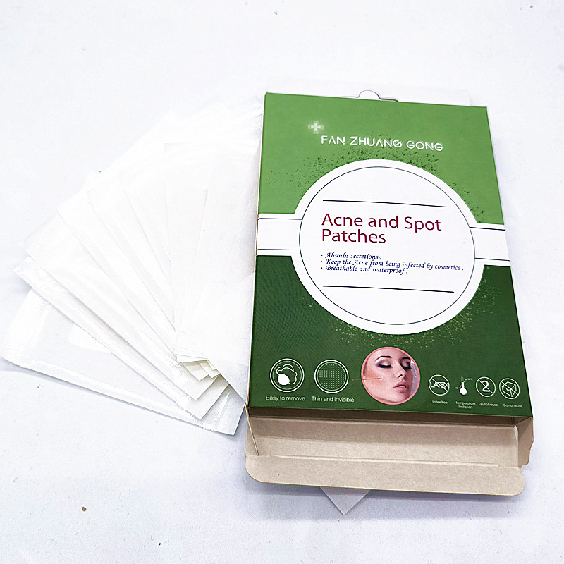 Essential Oil Acne Stickers Hydrocolloid Acne Stickers Invisible Waterproof Artificial Skin Acne Stickers New Spot