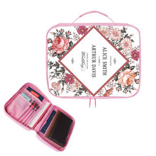 跨境新款复古印花亚马逊经书保护套便携式防尘收纳包Bible bag包