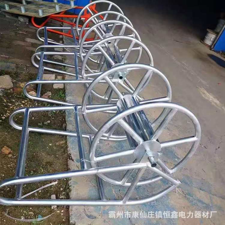 机动绞磨机尾绳收线机 绳子缠线车 可移动收线蜗牛绕线机