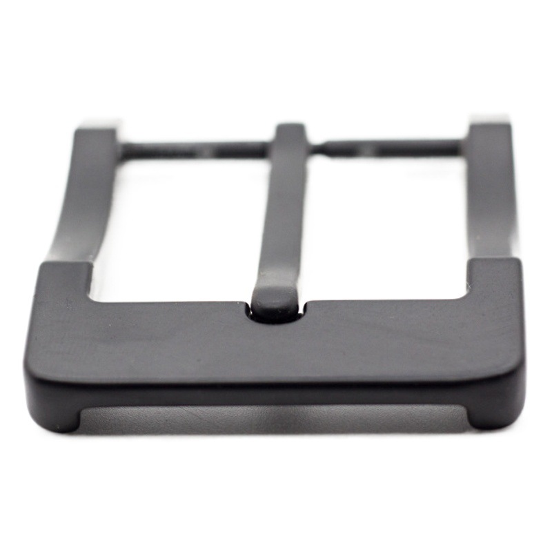 Al por mayor 4,0 negro plástico de alta gama hebilla de cinturón de entrega de una sola pieza