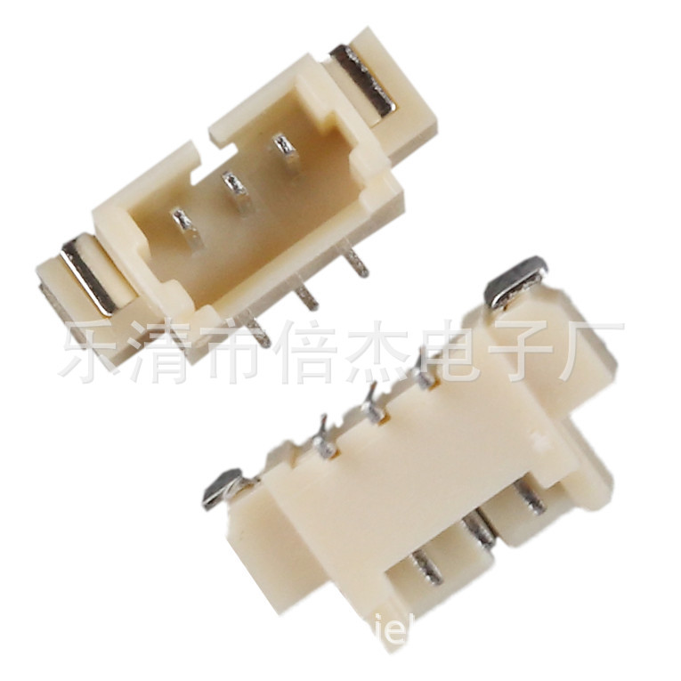 厂家直销1.25T-nAWB卧贴式耐高温线对板连接器插座2P-20P温升