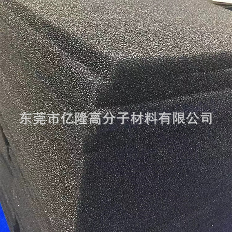 黑色开孔绵聚氨酯爆破海绵 水泵过滤 电吹风筒过滤网绵过滤棉片材