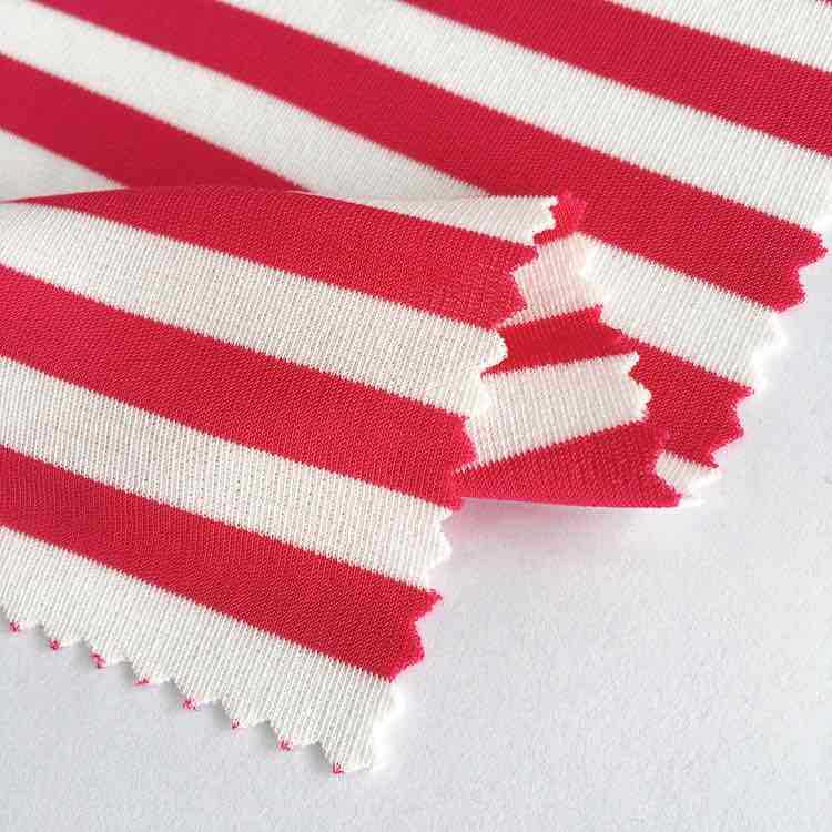 厂家供应针织彩色人造丝涤罗马布235g双面面料