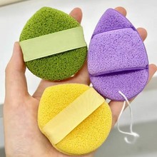 尔木同款洗颜漏指水滴洗脸扑洁面扑擦脸泥膜清洁神器深层清洁粉扑