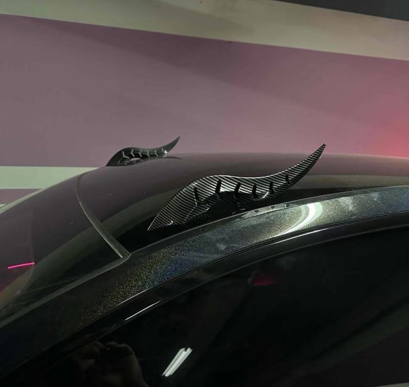 亚马逊热销 Car Roof Dragon Horn Modification汽车龙角改装装饰|undefined