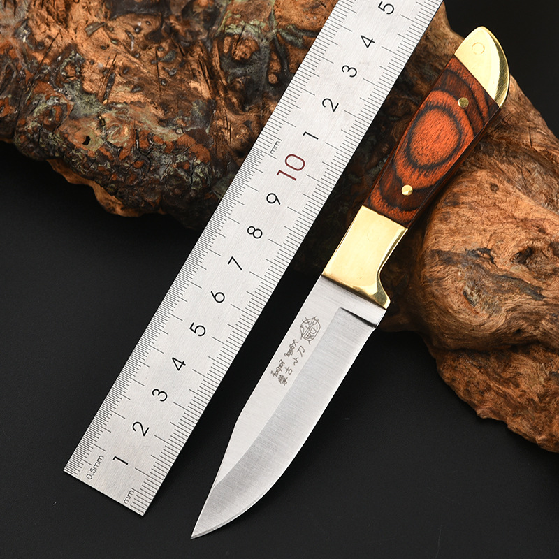 厂家直销迷你折叠刀野营户外随身刀不锈钢高小刀轻便户外野营