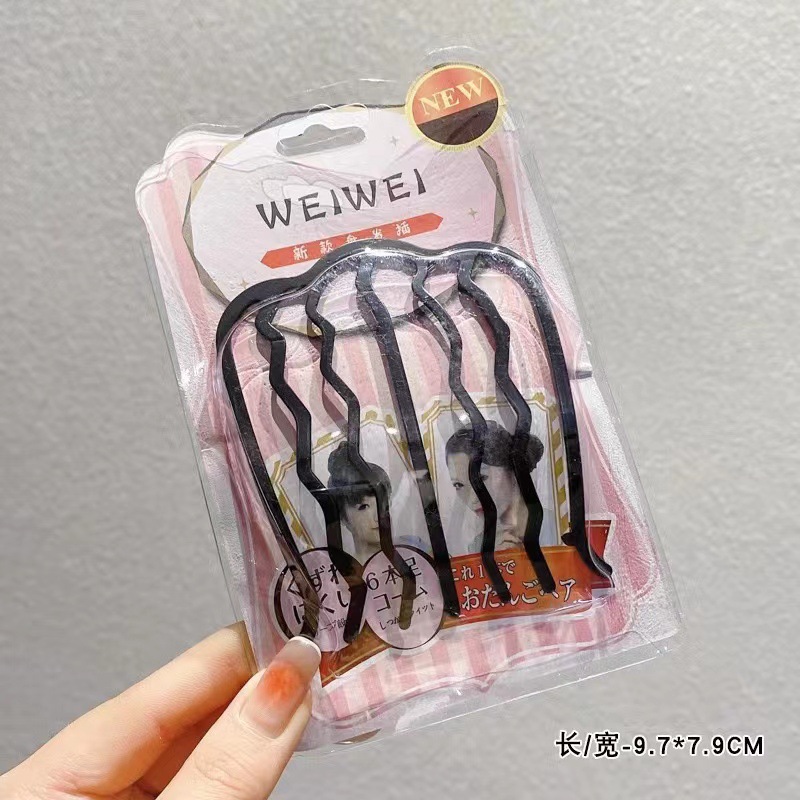 Coreano de alto cráneo invisible cabello flojo artefacto almohadilla de cabello almohadilla de cabeza raíz de cabello elevación pegatina de fleja clips para niños