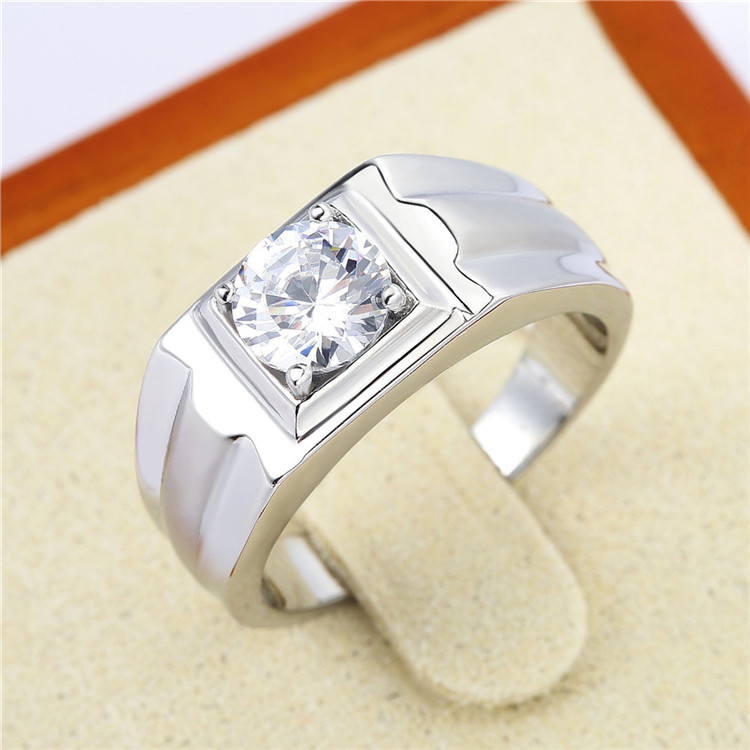 Simple Style Geometric Stainless Steel Men's Rings display picture 61