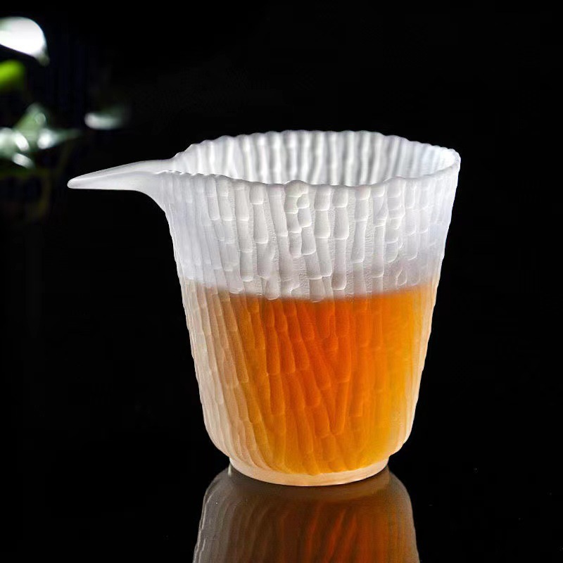 Taza de té de vidrio Kung Fu set de té resistente a altas temperaturas estilo japonés hogar taza de té de alta calidad