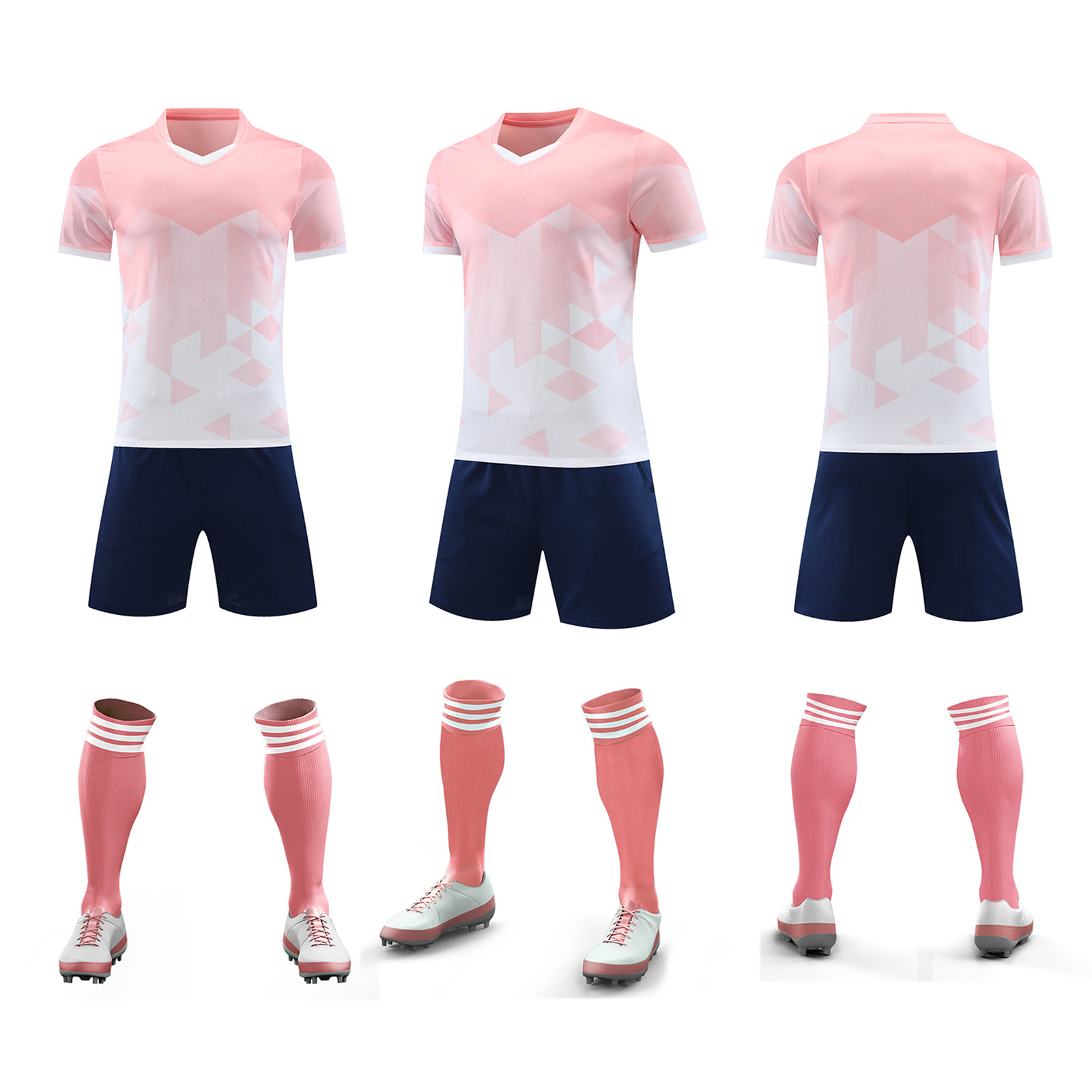 Ropa de entrenamiento de fútbol verano nuevo estudiante adulto ropa de correr al aire libre casual juego de secado rápido ropa de equipo número de impresión ropa de clase