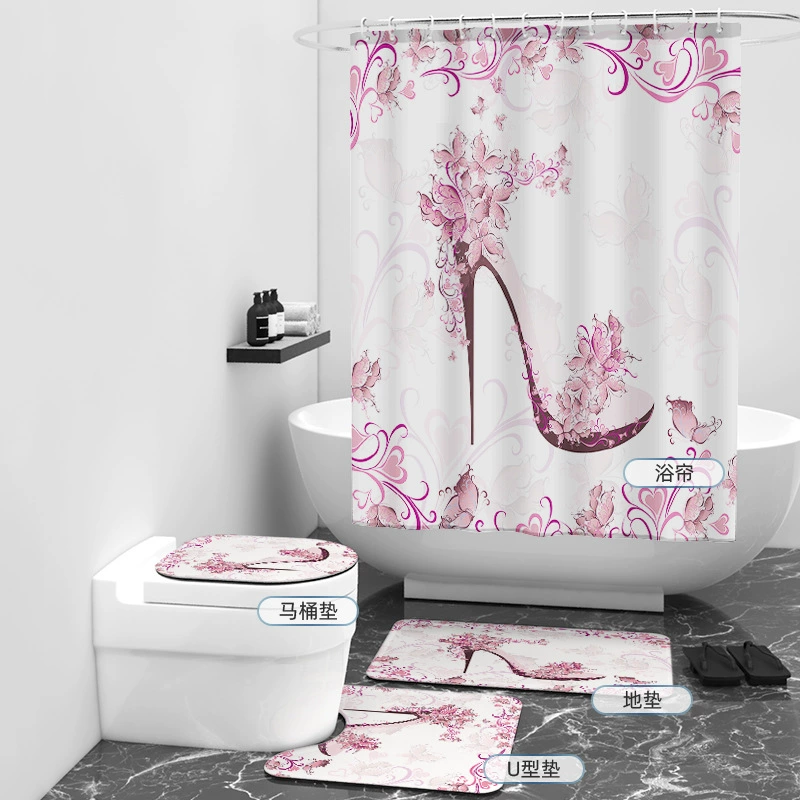 Spring waterproof curtain, set, direct factory sales, 3 piece set