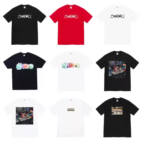 Retro American West Coast Streetwear Week Catwoman Tee Couple's Catwoman Supreme Short Sleeve T-Shirt