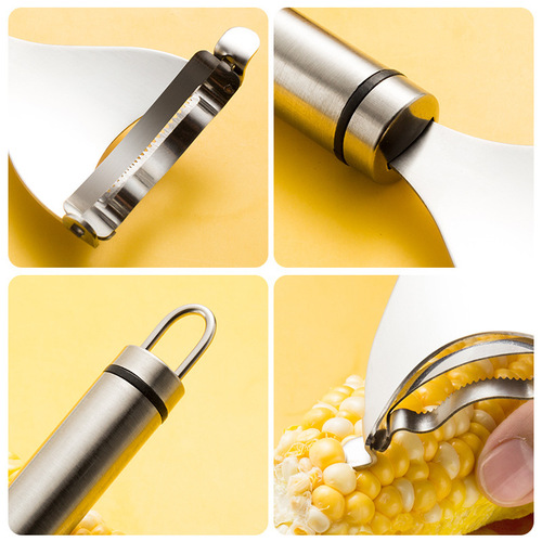 Stainless steel corn planer corn planer corn planer thresher peeler creative kitchen gadgets