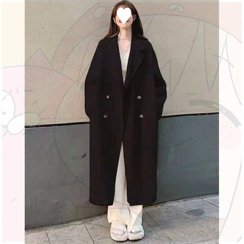 윈드 브레이커 2024 올해 새로운 여성 작은 인기 봄과 가을 헵번 바람 코트 높은 감각 긴
