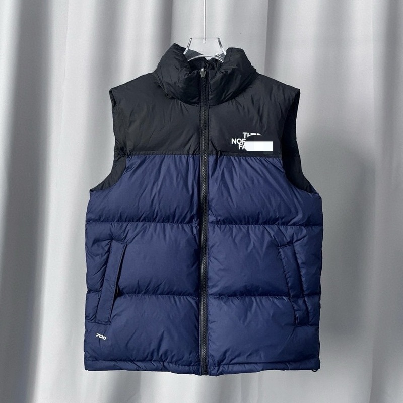 1996羽绒服马甲男女装同款刺绣外套防寒保暖立领背心韩版潮流|undefined