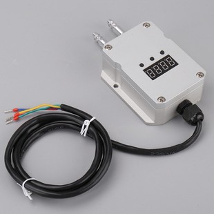 Differential Pressure Transmitter Air Duct Air Pressure Sensor Furnace Air Pressure Measurement Clean Room Positive Pressure Air Supply